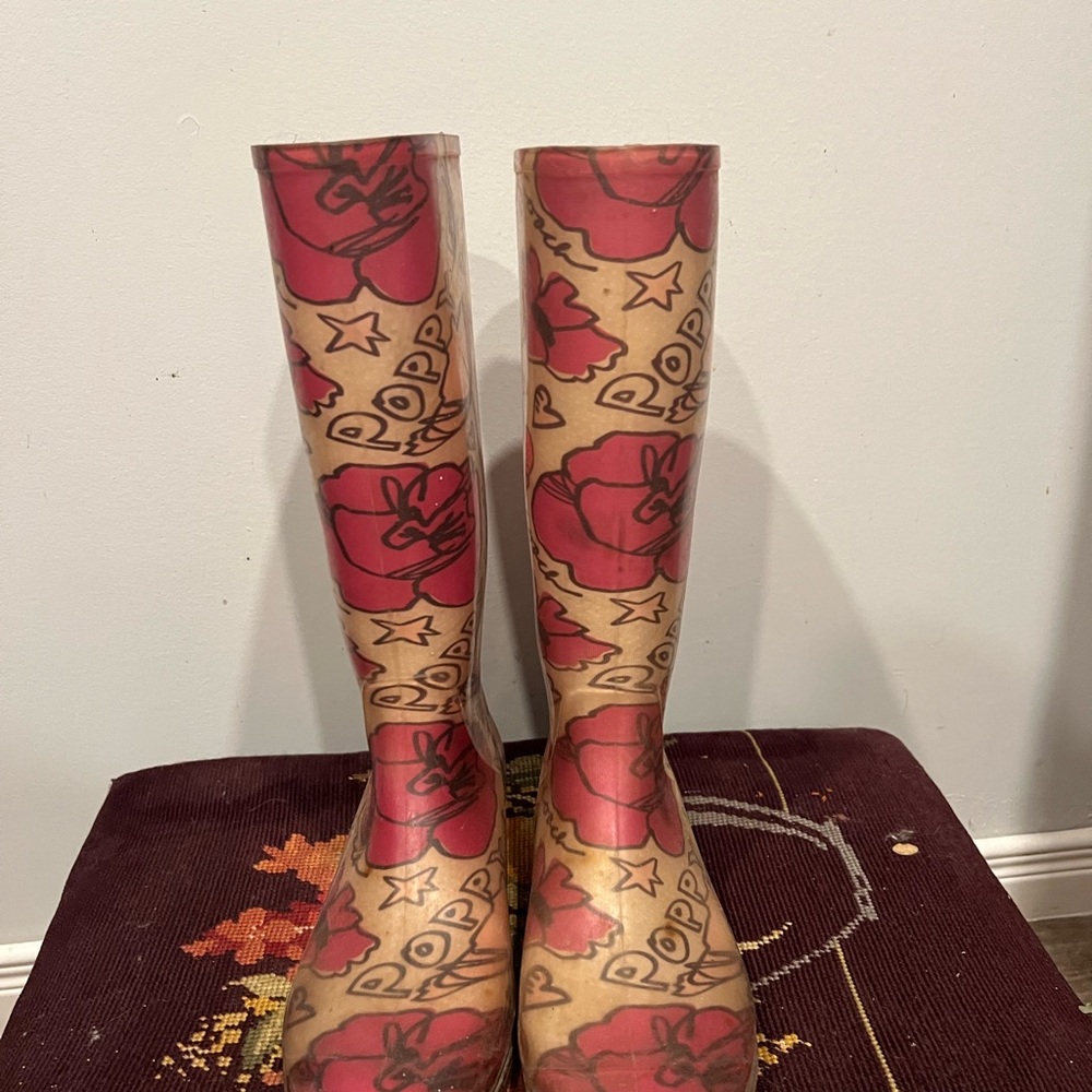 Coach Poppy Rain Boots